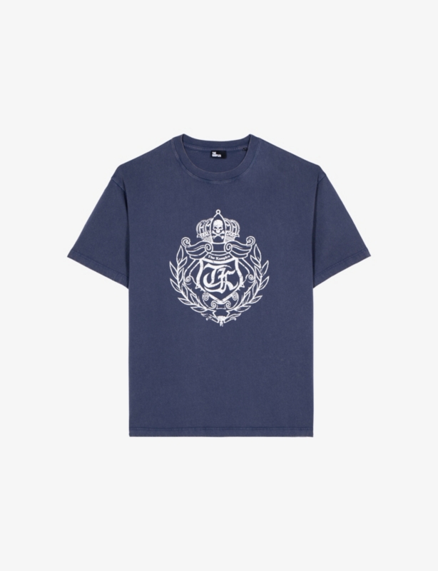 Graphic-Print Dropped-Shoulder Cotton T-Shirt