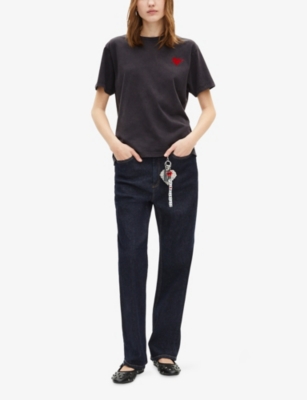 THE KOOPLES: Branded-Print Short-Sleeved Cotton-Jersey T-Shirt