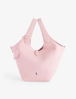 POLO RALPH LAUREN: Polo Play Leather Tote Bag