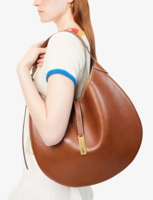 POLO RALPH LAUREN: Polo ID Large Leather Shoulder Bag