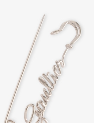 JEAN PAUL GAULTIER: Brand-Signature Brass Safety Pin
