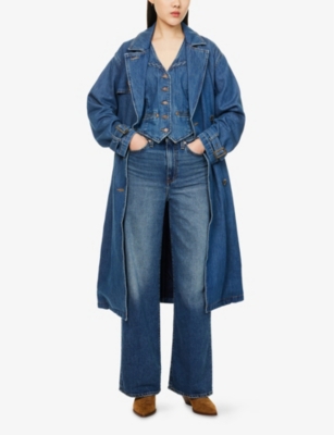 LEVIS: Ribcage Wide-Leg Denim Jeans
