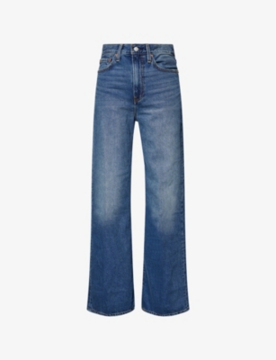 LEVIS: Ribcage Wide-Leg Denim Jeans