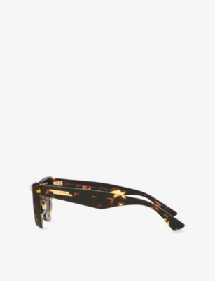 RALPH LAUREN HOME: BV1101S Cat-Eye Tortoiseshell Acetate Sunglasses