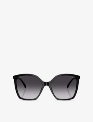 CHANEL: CH5546Q Square-Frame Acetate Sunglasses
