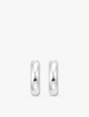 Thomas Sabo Womens Chunky 925 Sterling-silver Hoop Earrings
