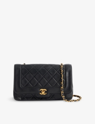 RESELFRIDGES: Pre-loved Chanel Medium Flap Leather Shoulder Bag