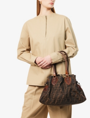 RESELFRIDGES: Pre-Loved Fendi Zucca Etniko Handbag