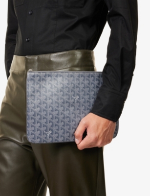 RESELFRIDGES: Pre-Loved Goyard Goyardine Sénat MM Pouch