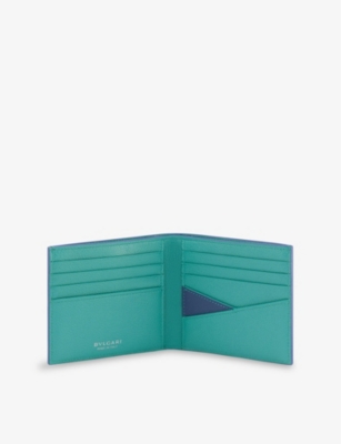 BVLGARI: Bvlgari Bvlgari Bifold Leather Wallet