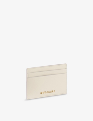 BVLGARI: Serpenti Forever Embellished Leather Card Holder