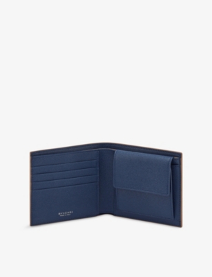 Shop Bvlgari Womens Brown   Man Leather Wallet