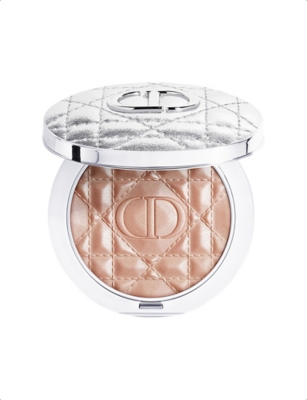 Dior Silky 02 Gold  Forever Glow Luminizer 6g In Silky 02 Gold