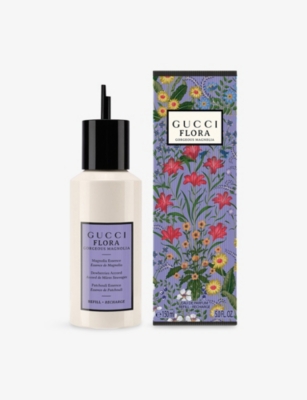 Gucci Womens Flora Gorgeous Magnolia Eau De Parfum Refill 150ml