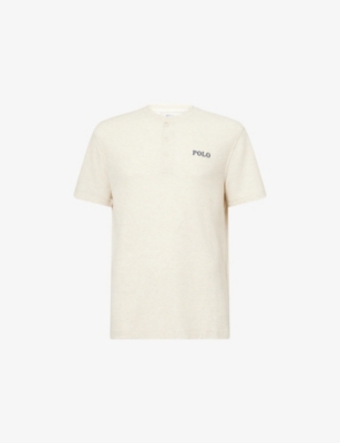 POLO RALPH LAUREN: Henley Short-Sleeves Cotton-Blend T-Shirt