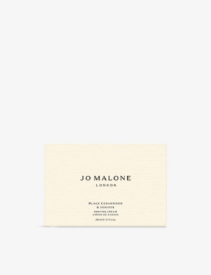 Jo Malone London Black Cedarwood And Juniper Shaving Cream 200ml