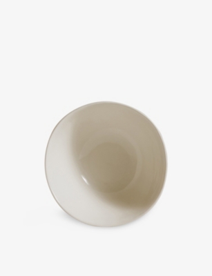 The White Company Burnham Porcelain Cereal Bowl In Neutral