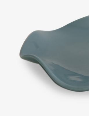 SOPHIE LOU JACOBSEN: Petal Small Glass Plate 19cm