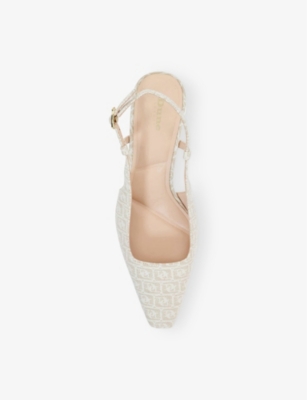 DUNE: Dancing Mono Woven Heeled Courts