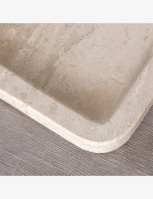 Villeroy & Boch Manufacture Travertine Serving Platter 40.5cm X 28.2cm