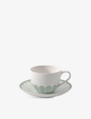 VILLEROY & BOCH: Fleur Porcelain Coffee Cup 6.4cm