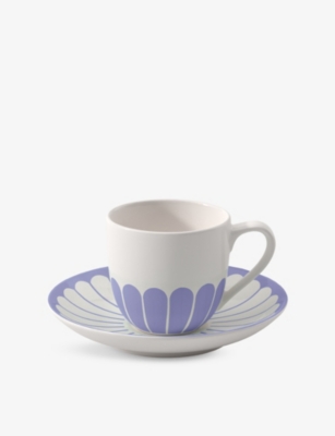 VILLEROY & BOCH: Fleur Porcelain Espresso Cup Saucer Ø11.7cm