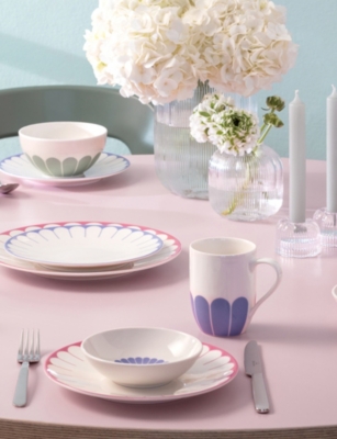 VILLEROY & BOCH: Fleur Bleu Porcelain Mug 10.4cm