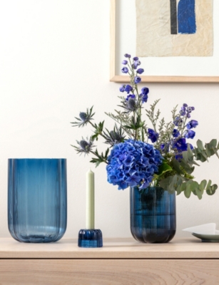 VILLEROY & BOCH: Fleur Glass Vase 22cm