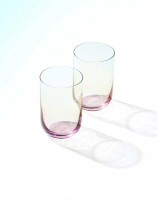 Villeroy & Boch Like Pearl Set Of Two Glass Highball Glasses