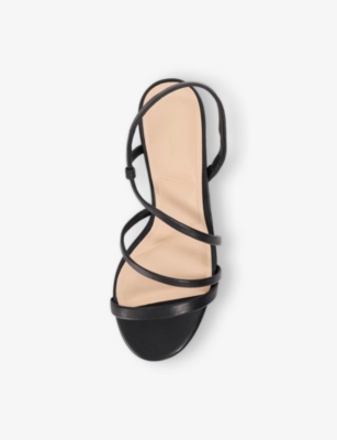 DUNE: Movement Leather Heeled Sandals