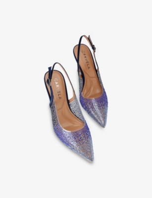 CARVELA: Positano Vinyl Embellished Heels