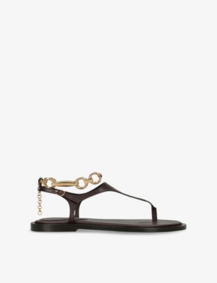 Zimmermann Womens  Wild Leather Sandals