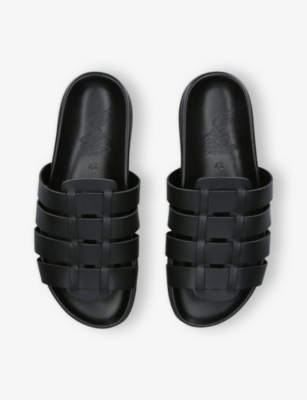 ANCIENT GREEK SANDALS: Laodamas Leather Sandals