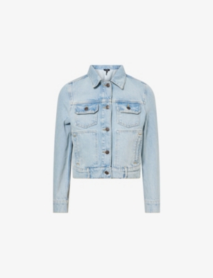 ME AND EM: Shrunken Flap-Pocket Denim Jacket