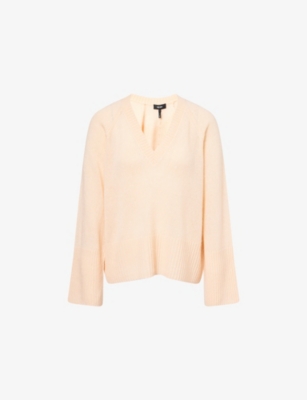 ME AND EM: Cloud V-Neck Wool, Cashmere And Silk Jumper