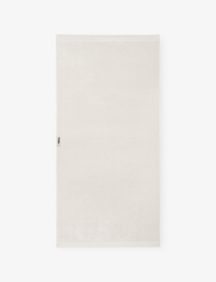 Tekla Ivory Heavyweight Terry Cotton Hand Towel In White