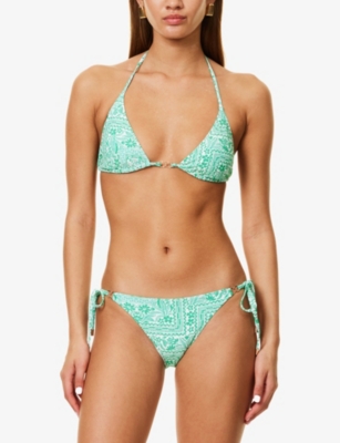 MELISSA ODABASH: Mo Costa Ss Bikini Top