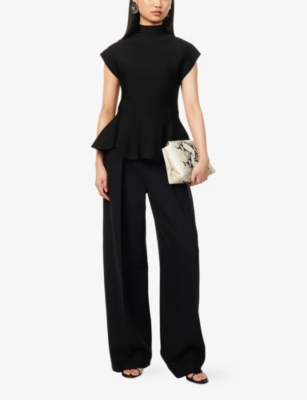 KHAITE: Andra Sleeveless Stretch-Knit Top