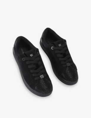 KG KURT GEIGER: Eliza Gem Faux-Leather Trainers