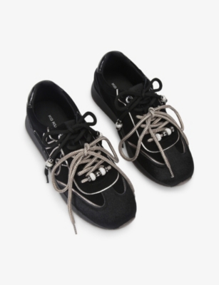 KG KURT GEIGER: Lala Suede Trainers
