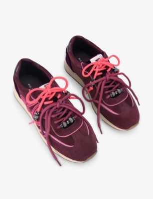 KG KURT GEIGER: Lala Suede Trainers