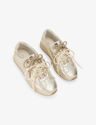 KG KURT GEIGER: Lala Leather Trainers