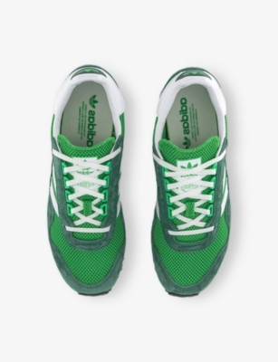 ADIDAS: New York Suede And Mesh Low-Top Trainers