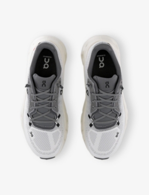 On-running Womens  Cloudtilt Cushioned-sole Woven Low-top Trainers In Rock Ivory F