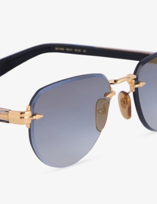 EYEWEAR BY DAVID BECKHAM: 7144/S Rimless Metal Sunglasses