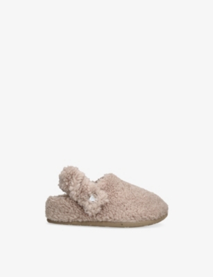 CROCS: Kids' Classic Cozzzy Faux-Shearling Slippers