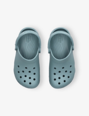 Crocs Mid Green Kids' Classic Rubber Clogs Eur 24 / 7 Uk