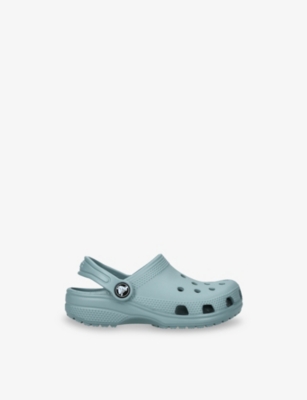 Crocs Mid Green Kids' Classic Rubber Clogs Eur 24 / 7 Uk