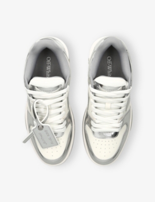 OFF-WHITE C/O VIRGIL ABLOH: Out Of Office Leather Low-Top Trainers