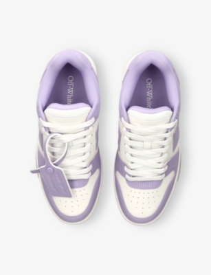 OFF-WHITE C/O VIRGIL ABLOH: Out Of Office Leather Low-Top Trainers